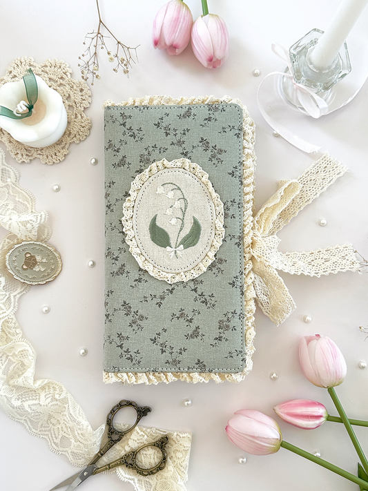 TN | lily of the valley notebook cover