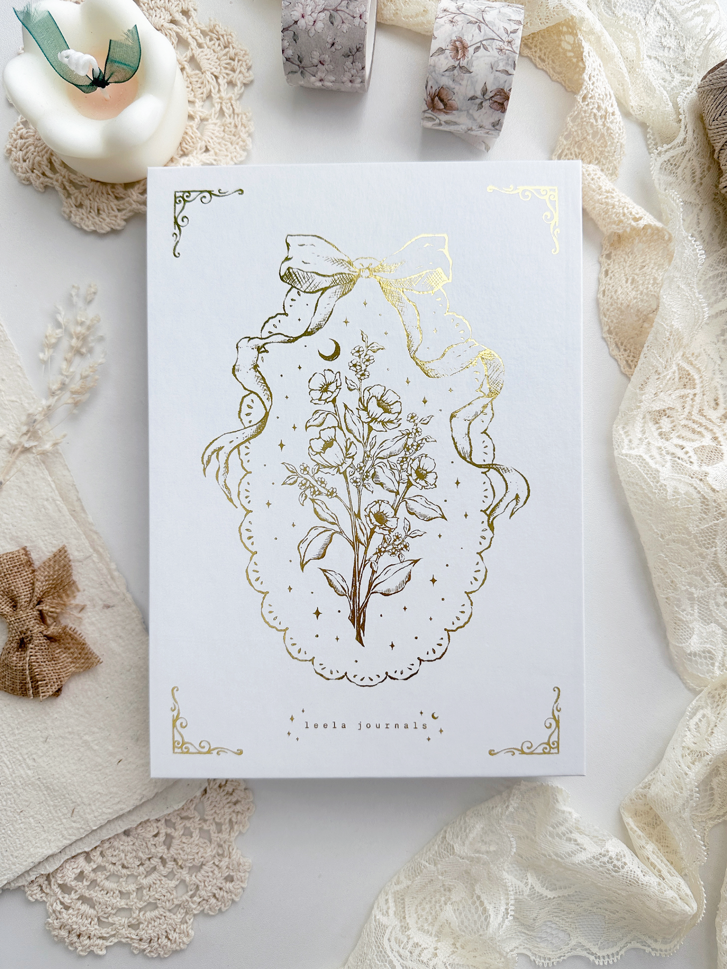 160 gsm | A5 | lily of the valley notebook