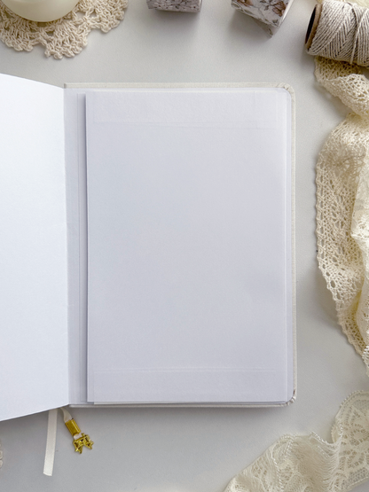 160 gsm | A5 | lily of the valley notebook (dotted)