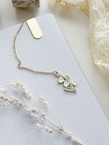 160 gsm | A5 | lily of the valley notebook (dotted)