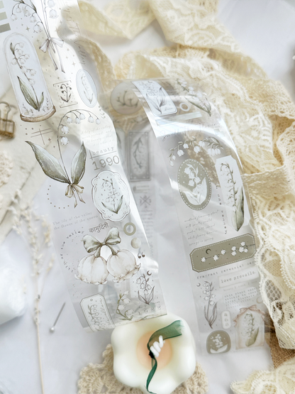 lily of the valley pet & washi tape