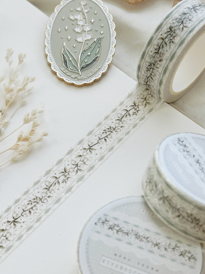 lily of the valley lace washi tape