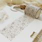 vintage floral wallpaper washi tape