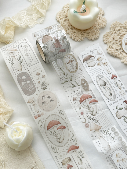 fungi fairytale pet & washi tape