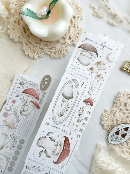 fungi fairytale pet & washi tape