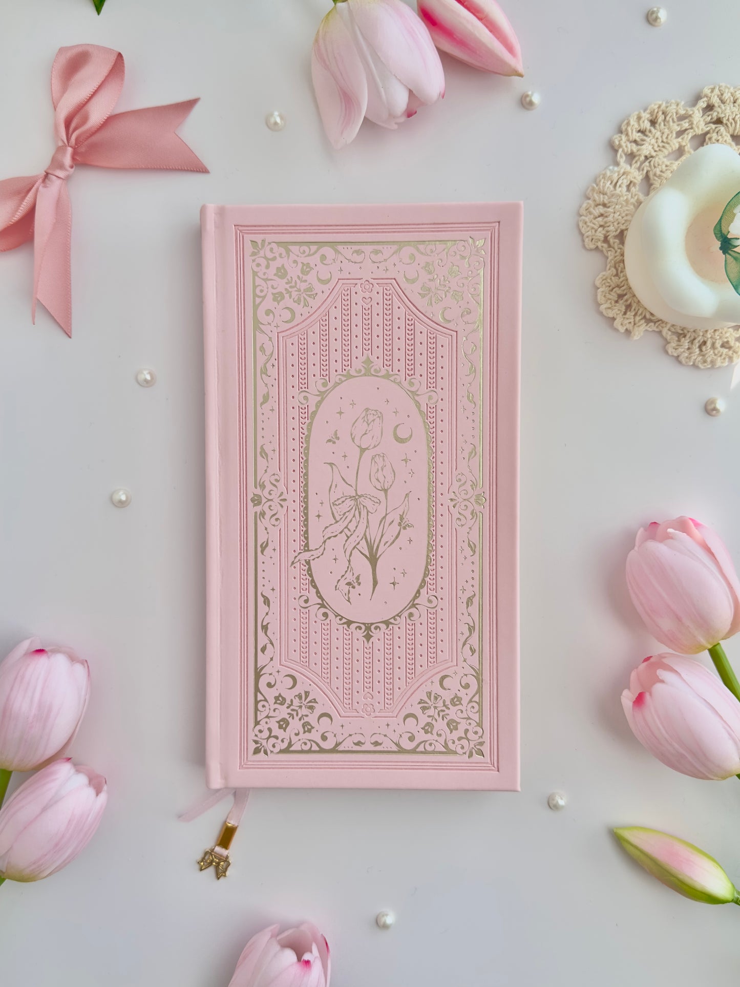 160 gsm | TN | tulip spell book - aurora (dotted, grid)