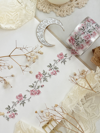 rose vine die cut washi tape
