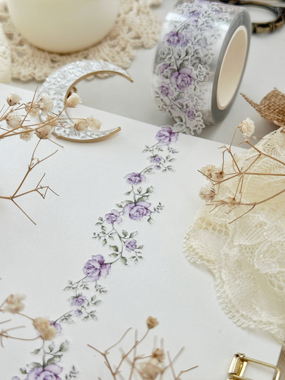 rose vine die cut washi tape