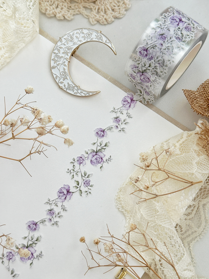rose vine die cut washi tape