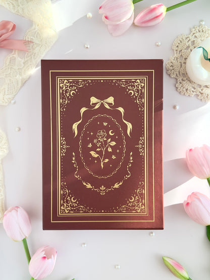 160 gsm | A5 | rose spell book (dot, grid, lined)