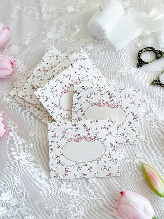 rose field baby envelopes | A7 small