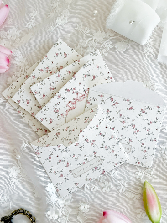 rose field baby envelopes | A7 small