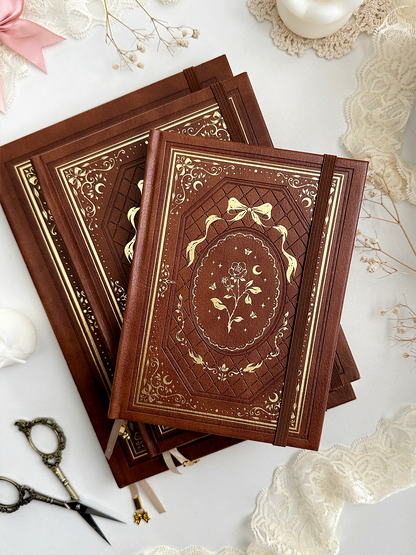 160 gsm | B6 | rose spell book (dot, grid)