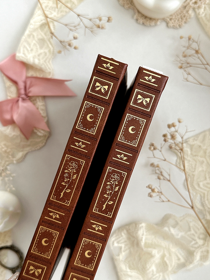 160 gsm | B6 | rose spell book (dot, grid)