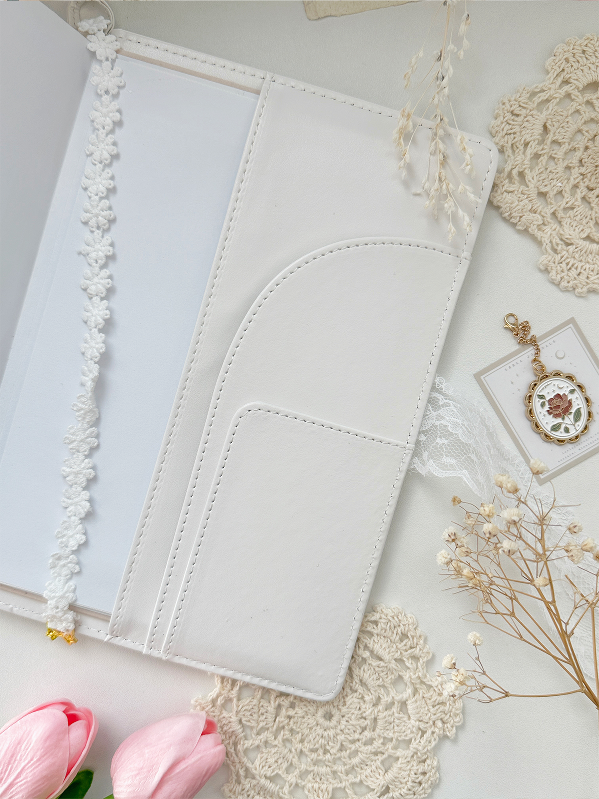 rose field notebook cover – leela journals