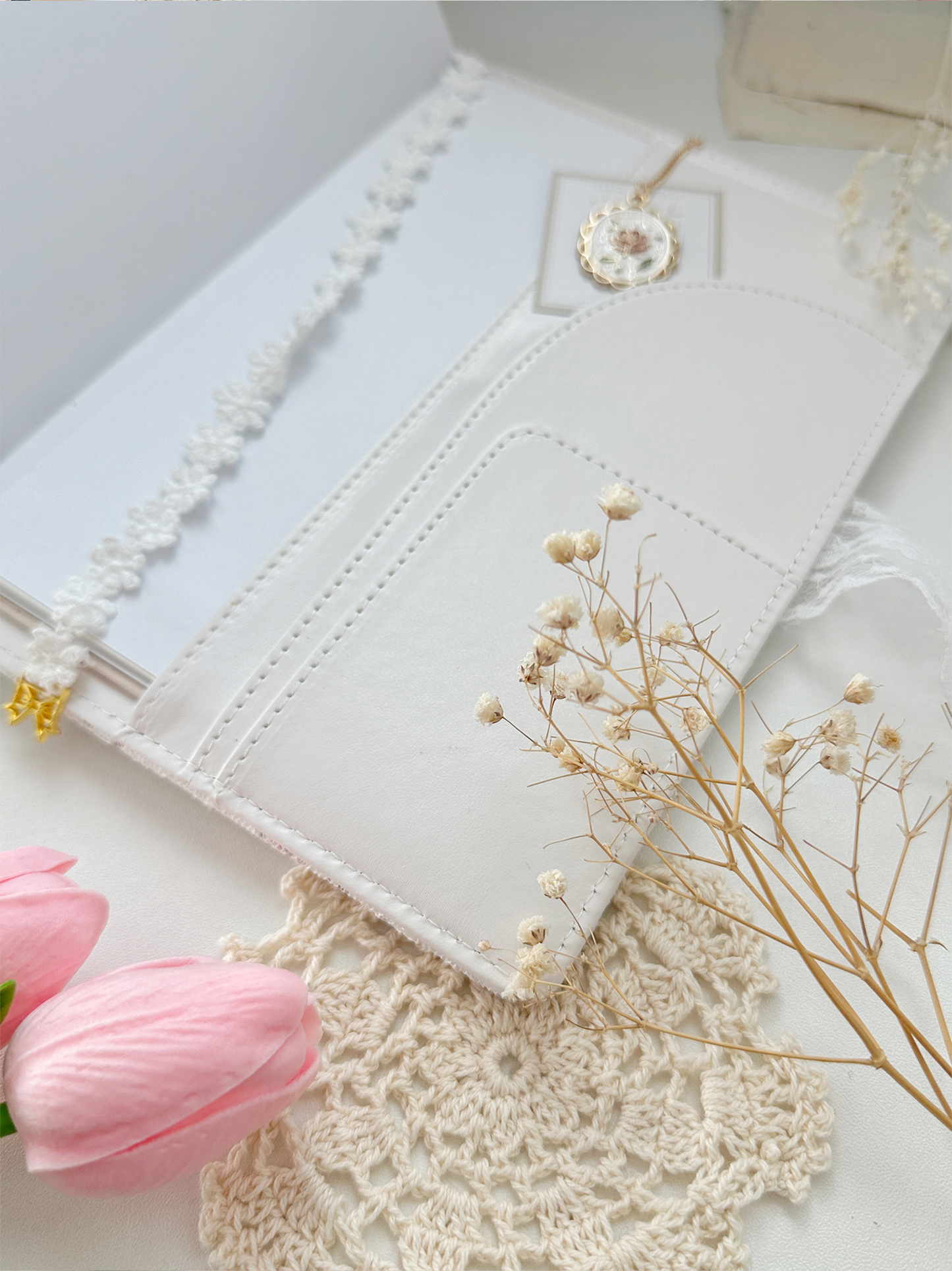 rose field notebook cover