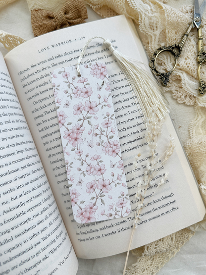 pink sakura bookmark