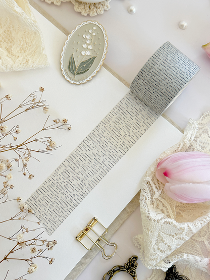 script & type 30mm washi tape (updated colors!)