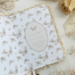 160 gsm | A6 | pink sweater lace notebook (dot, grid, blank)