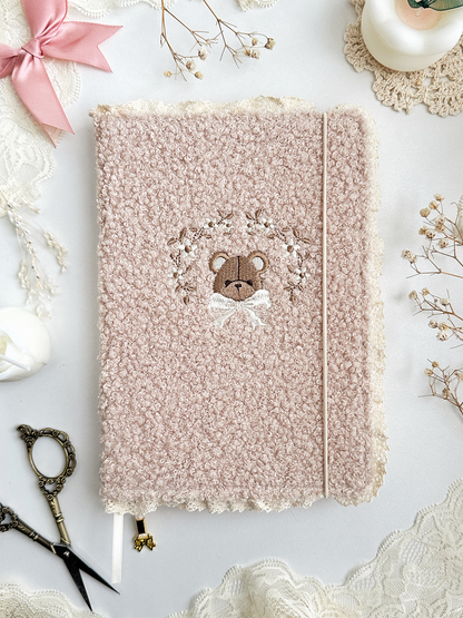 160 gsm | B5 | teddy bear notebook (dotted)