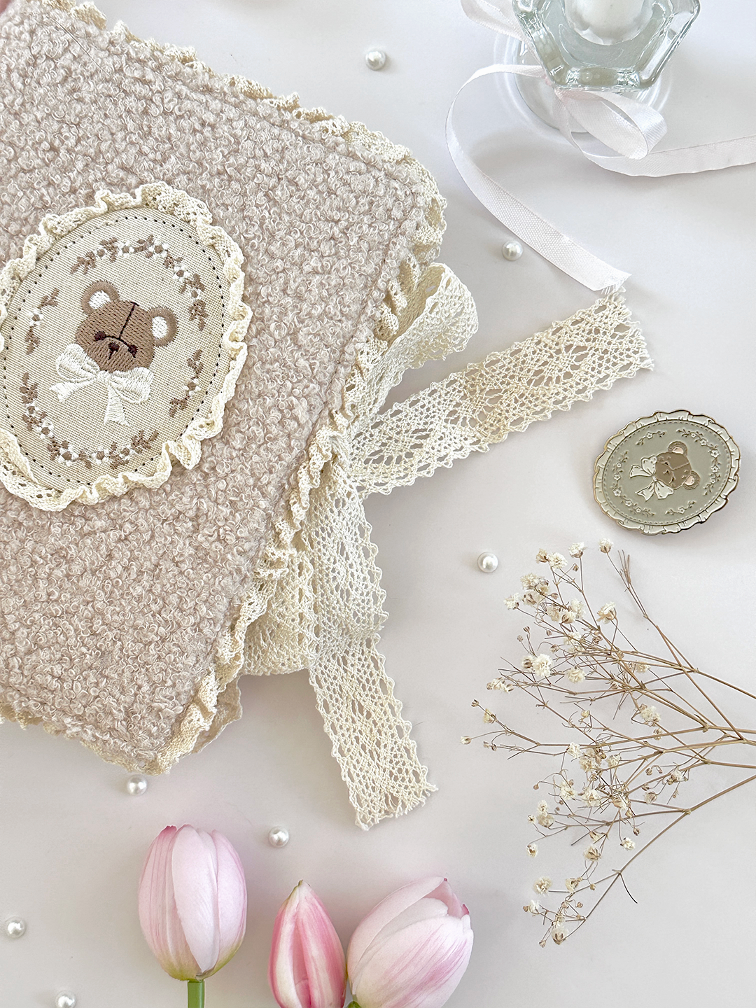 TN | teddy bear notebook cover