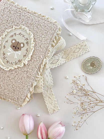 TN | teddy bear notebook cover