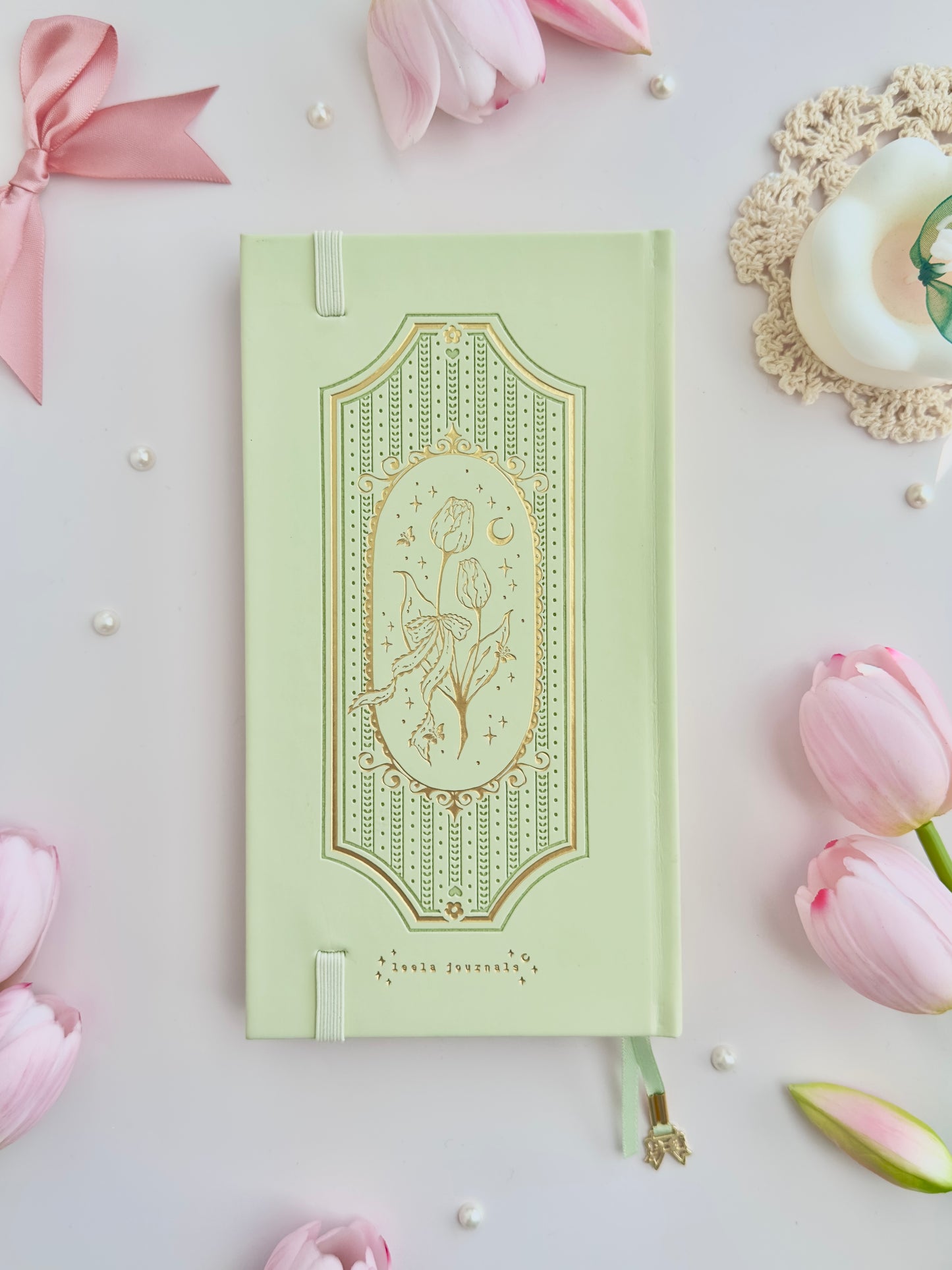 160 gsm | TN | tulip spell book - tiana (dotted, grid)