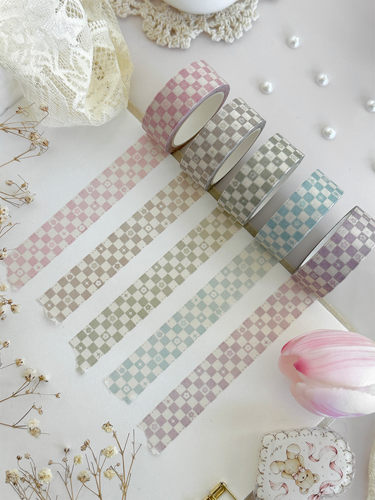 whimsy checks washi tape