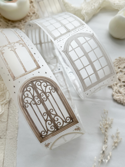 whimsical windows pet & washi tape