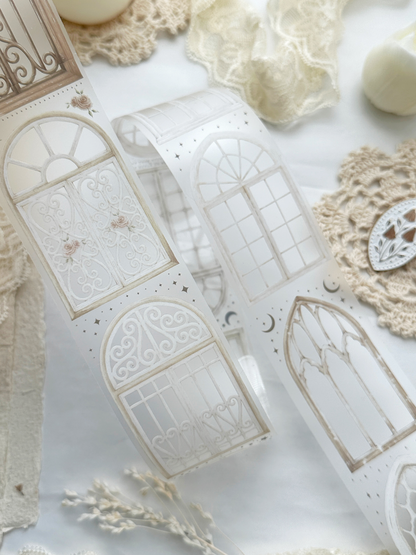 whimsical windows pet & washi tape