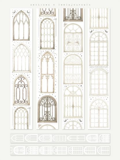 whimsical windows pet & washi tape