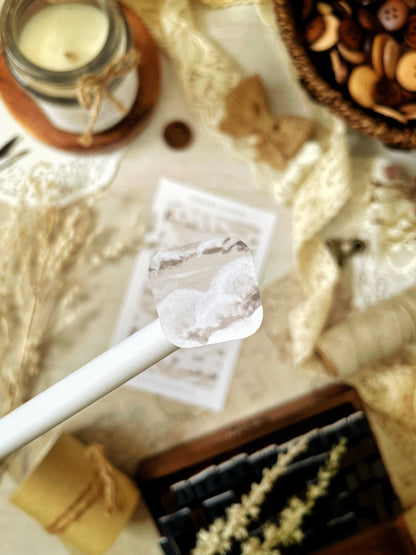 creamy clouds sticker sheet - 1pc