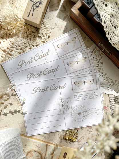 butterfly postcard 4x6