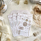 craft supplies sticker sheet