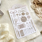 craft supplies sticker sheet