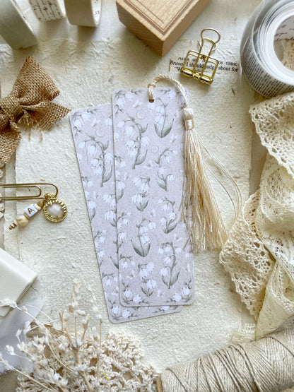 lily of the valley bookmark