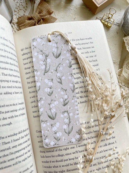 lily of the valley bookmark