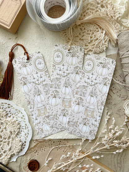 fall pumpkin bookmark
