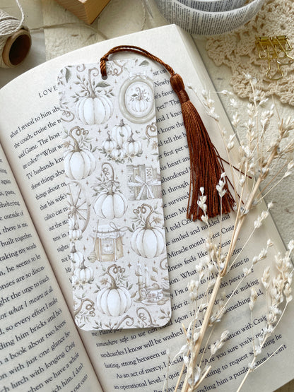 fall pumpkin bookmark