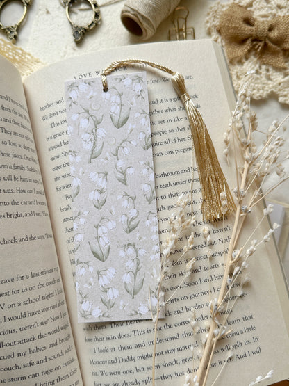 lily of the valley bookmark