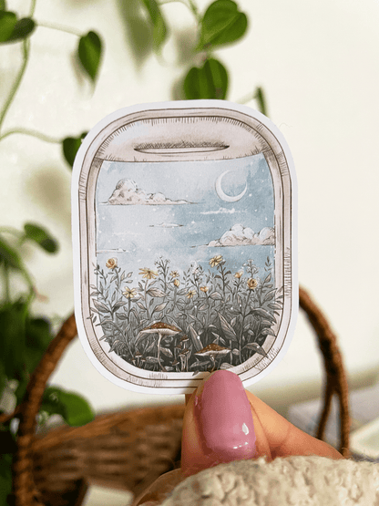 support ukraine sticker flake 2x2.5