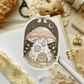 mushroom night & day sticker flake 2x2.75